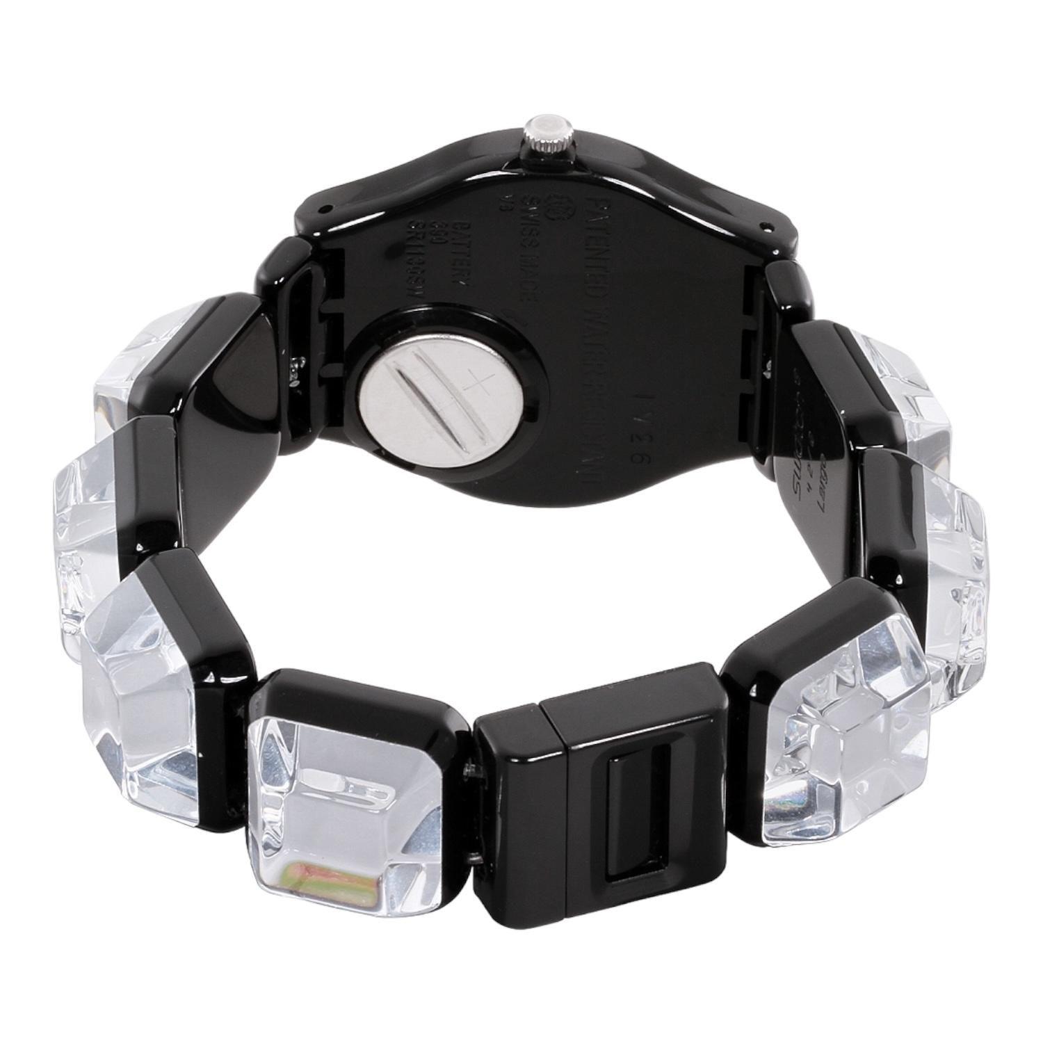 Reloj Swatch Luxy Square Gb300b Cuarzo-3