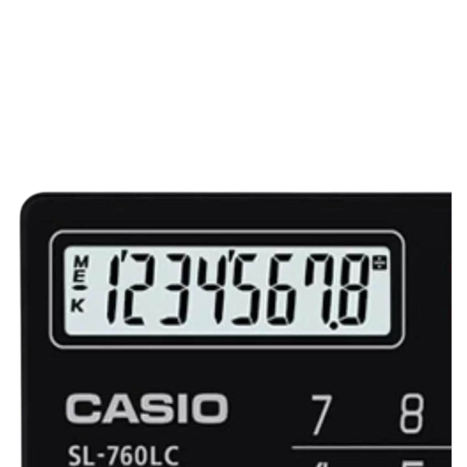 Calculadora Casio SL-760LC-BK-W-DH-2