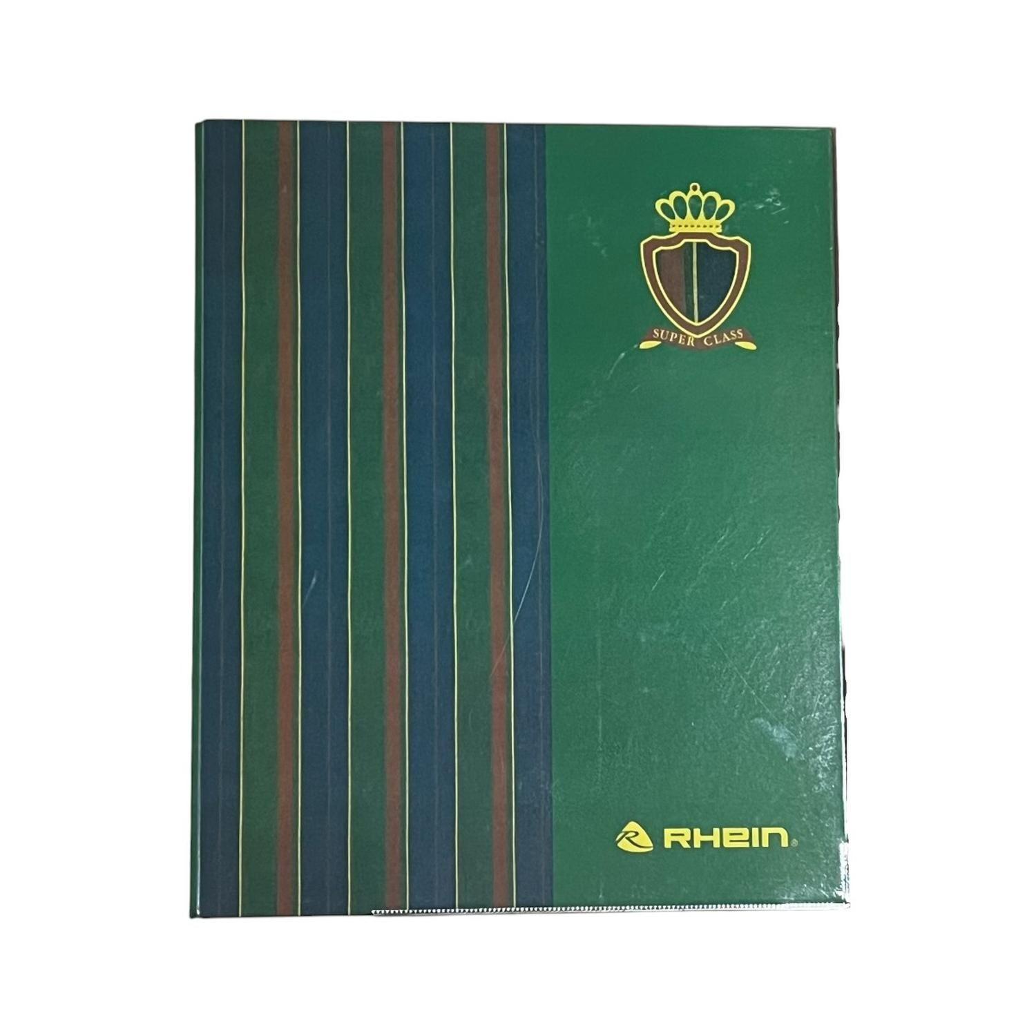 Flat para Archivador Tradicional Rhein Verde Pack 50 U-3