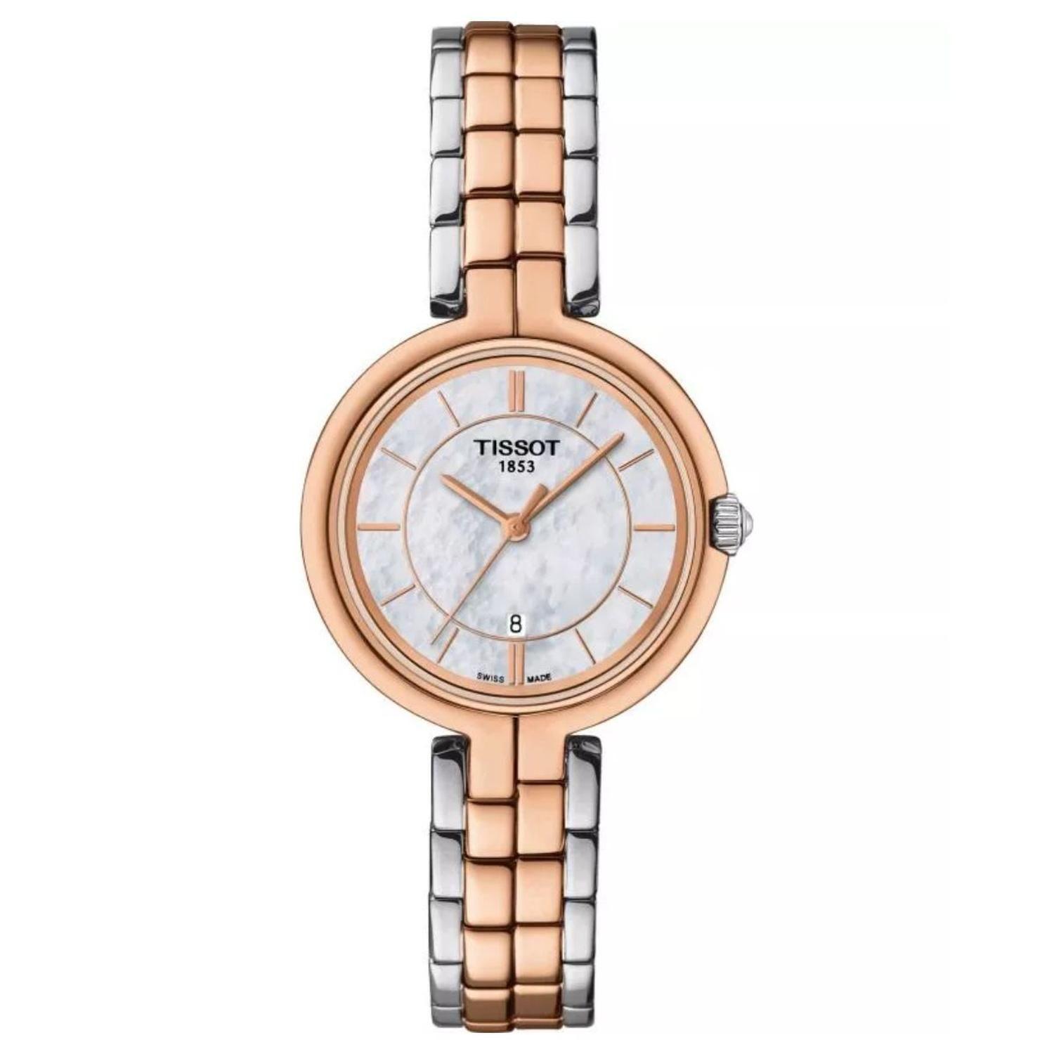 Reloj Tissot Flamingo Mujer Esfera Mother Of Pearl-1