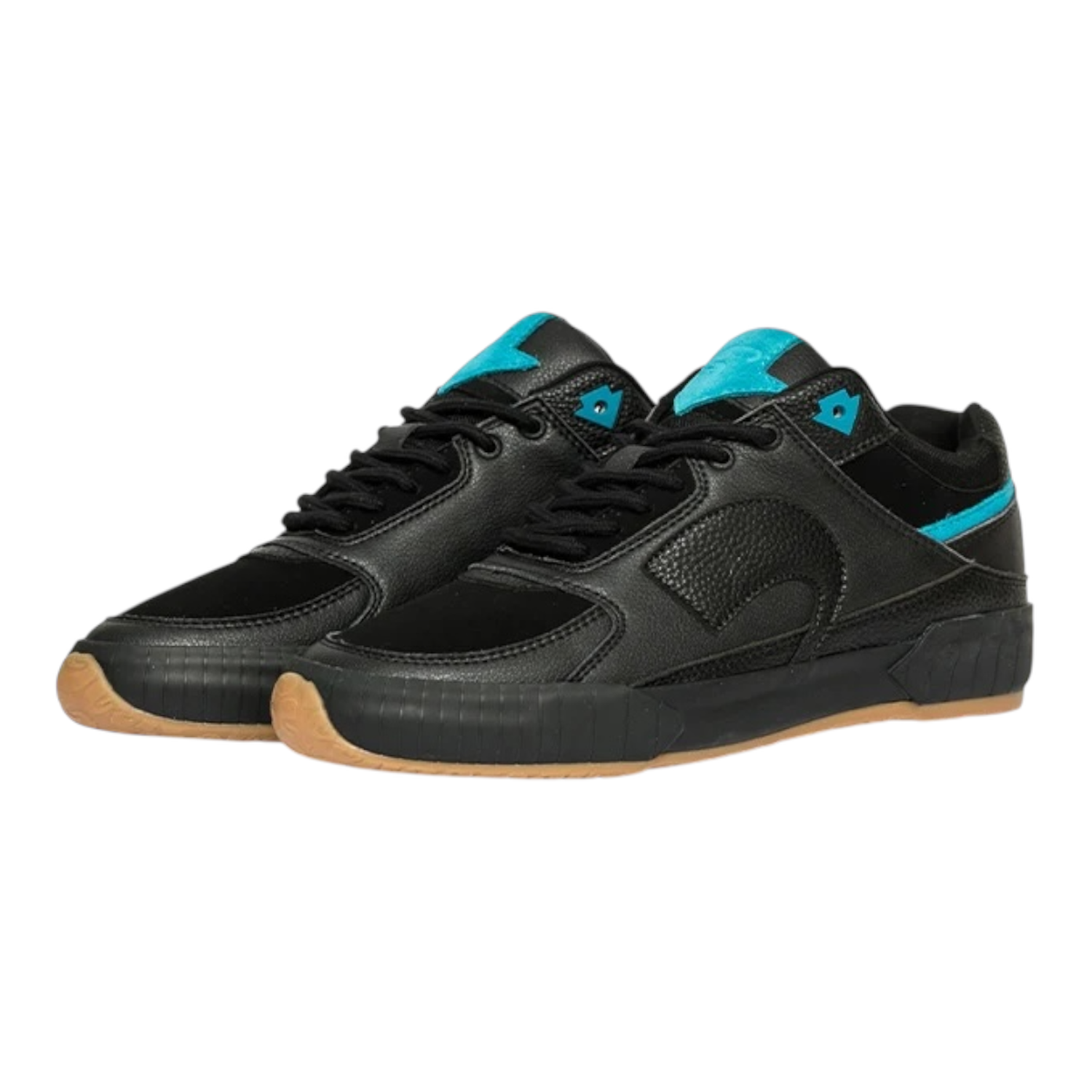 Zapatilla GLTD Groove Negro Cuero Estilo Urbano-6