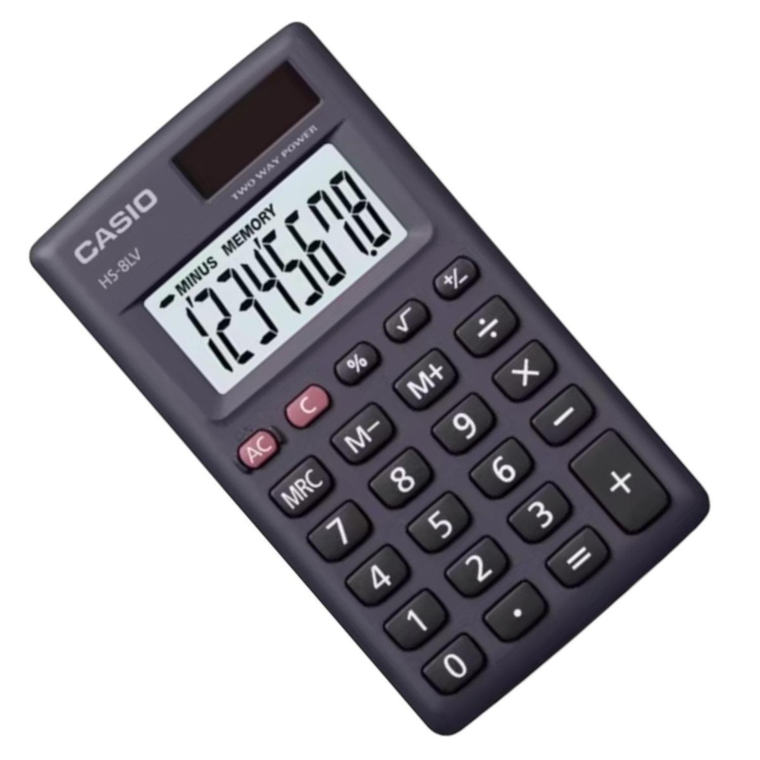 CALCULADORA CASIO modelo HS-8LVBK-2