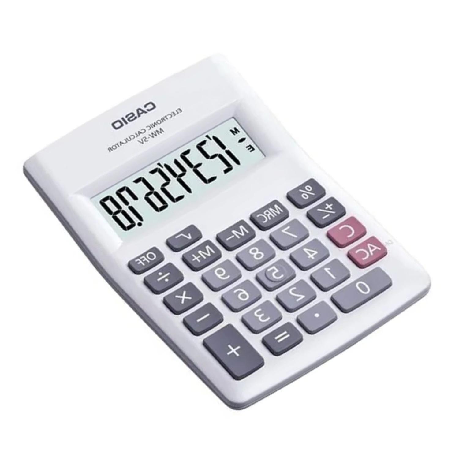 CALCULADORA CASIO modelo MW-5VWE-2