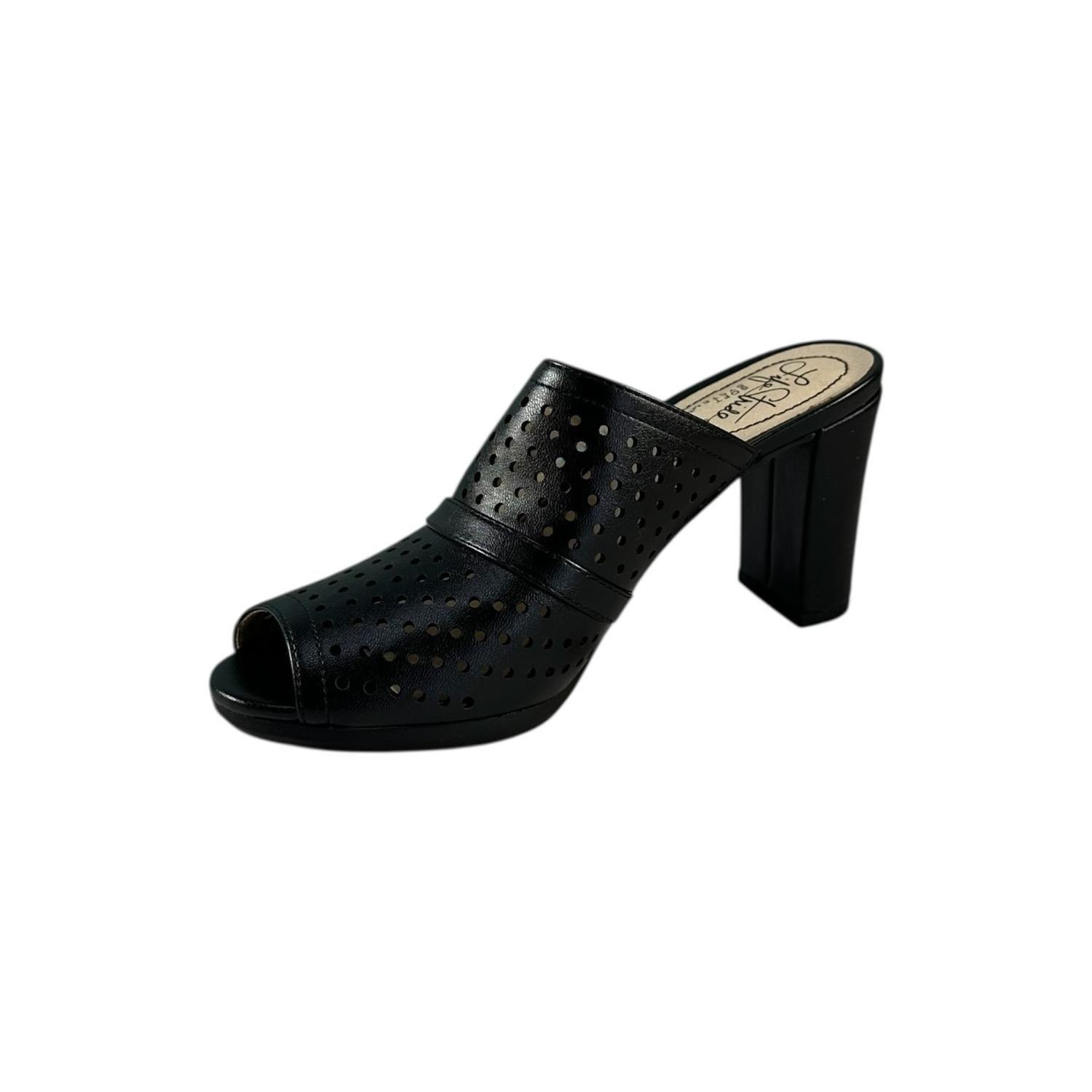 Sandalia LifeStride Alexis Negro Mujer-3