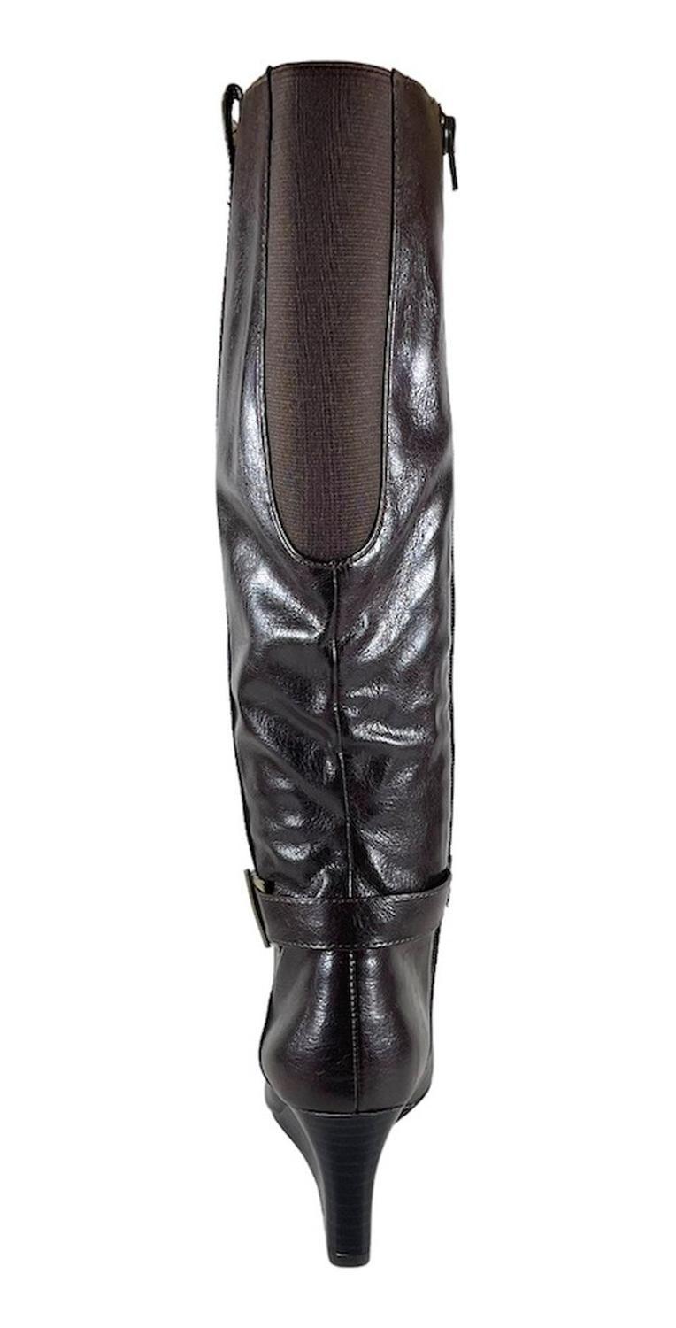 Botas Life Stride Mujer Riddle Cuero Pu liso-3