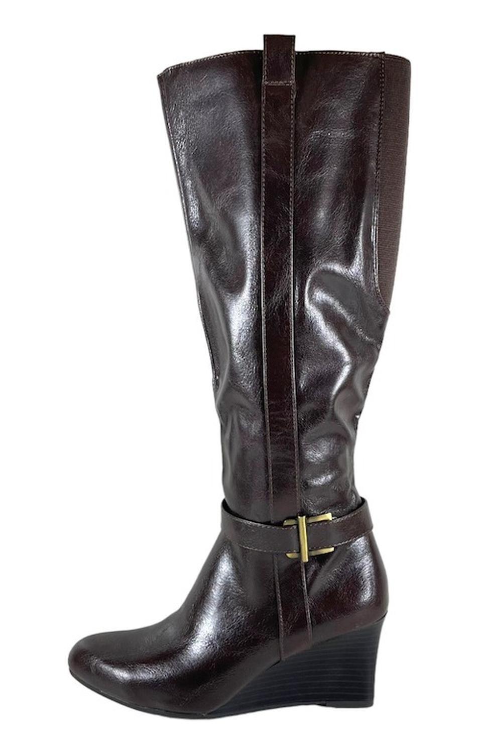 Botas Life Stride Mujer Riddle Cuero Pu liso-5