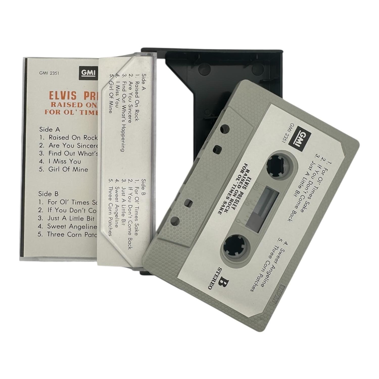 Cassette Elvis Presley Raised On Rock Nuevo-3