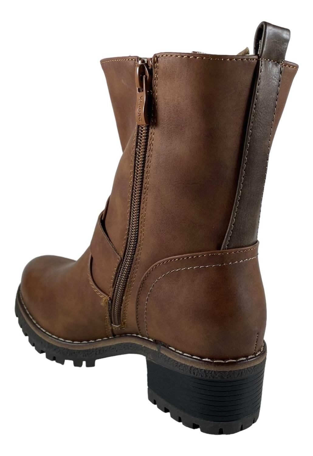 Botin Via Uno Camel Modelo 12082416-3