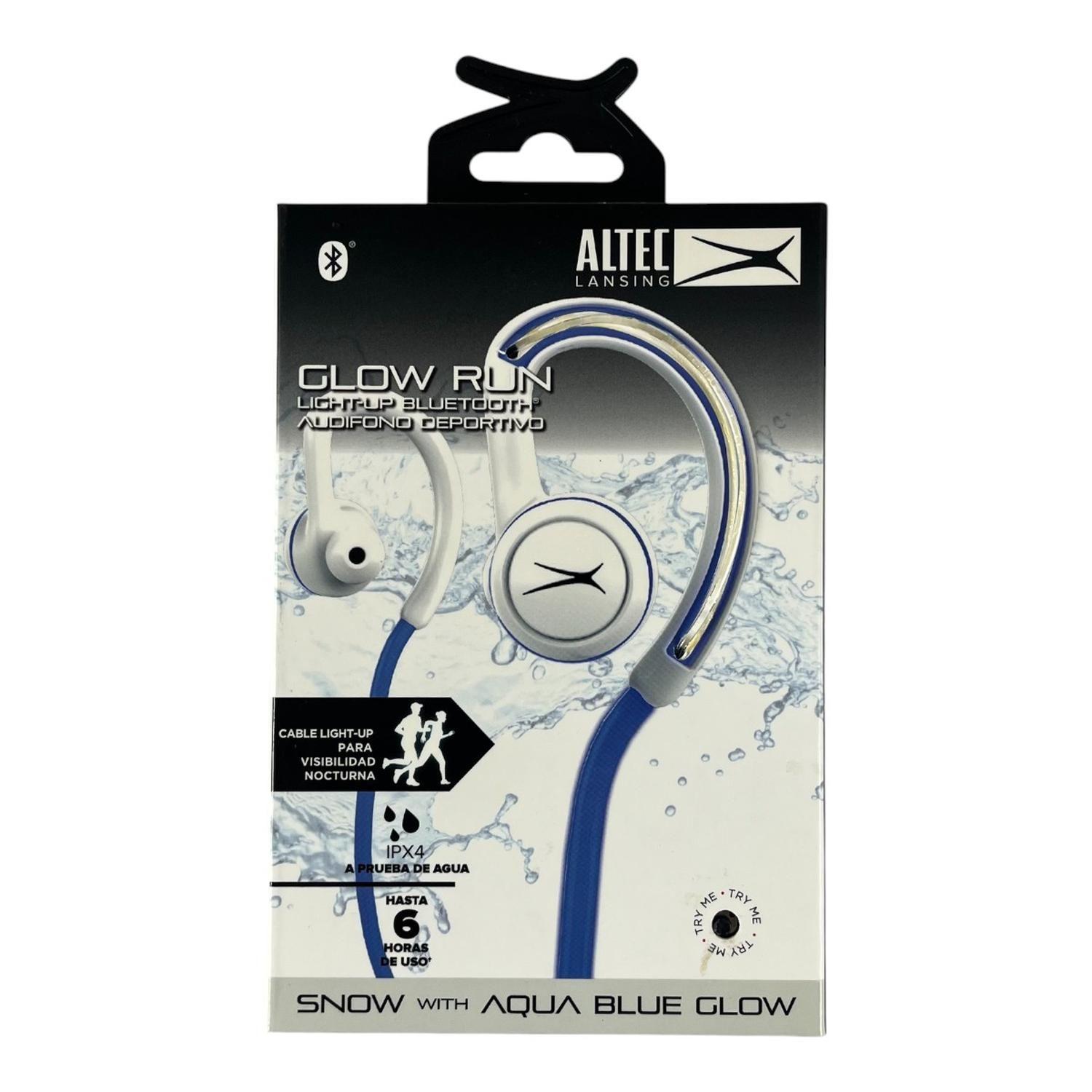 Audifonos Altec Bluetooth para Correr Blanco Fluor MZX890-2