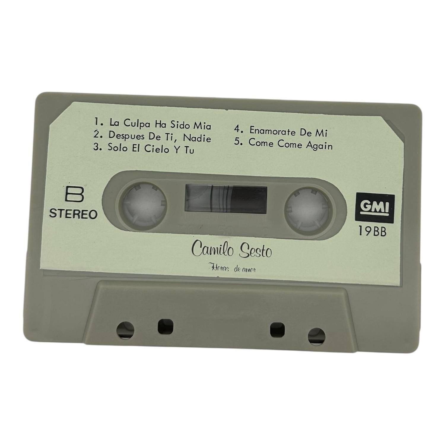 Cassette Camilo Sesto Horas de Amor Nuevo-4