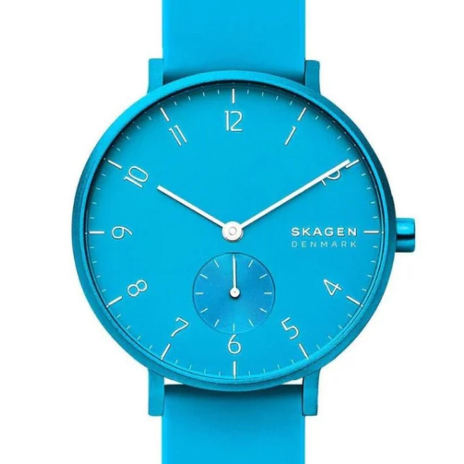 Reloj Skagen Unisex Celeste Skw2818 Cuarzo-0