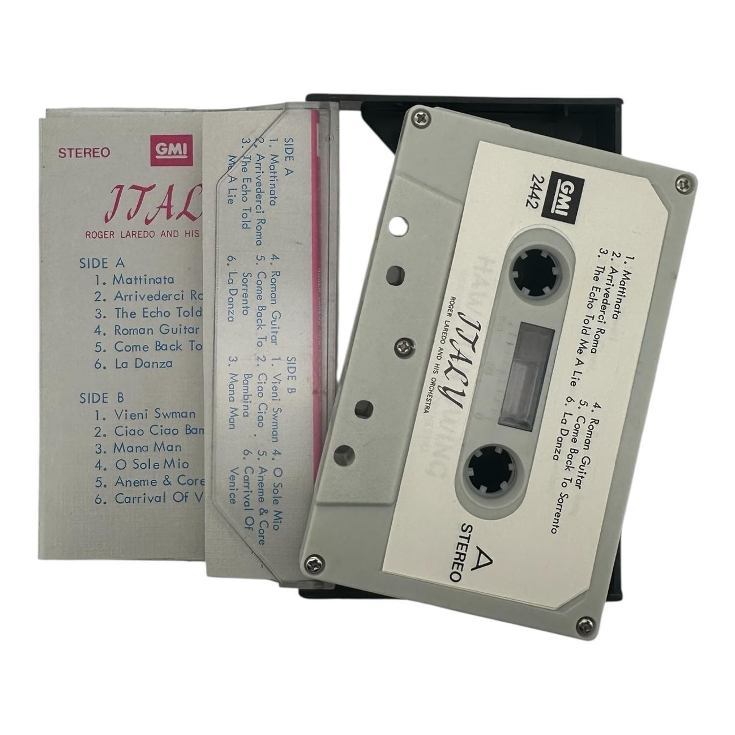 Cassette Roger Laredo Italy Nuevo-2