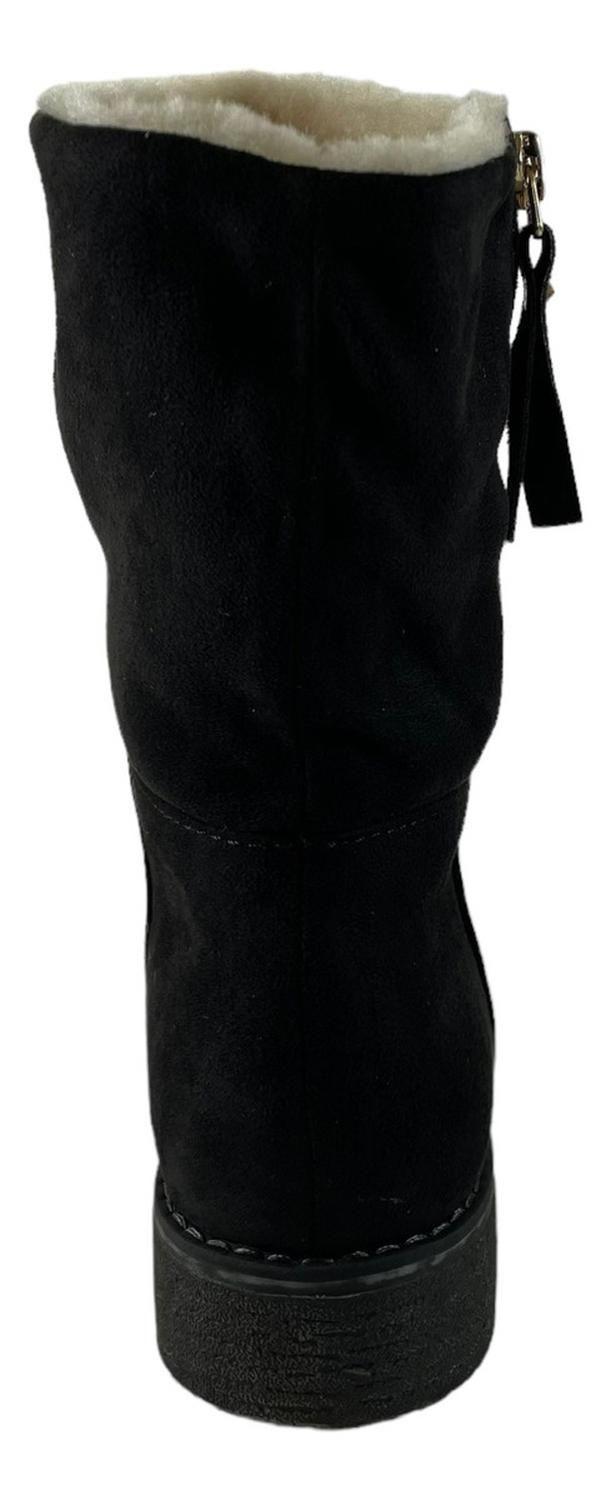 Botin Via Uno Mujer Negro Chiporro-2