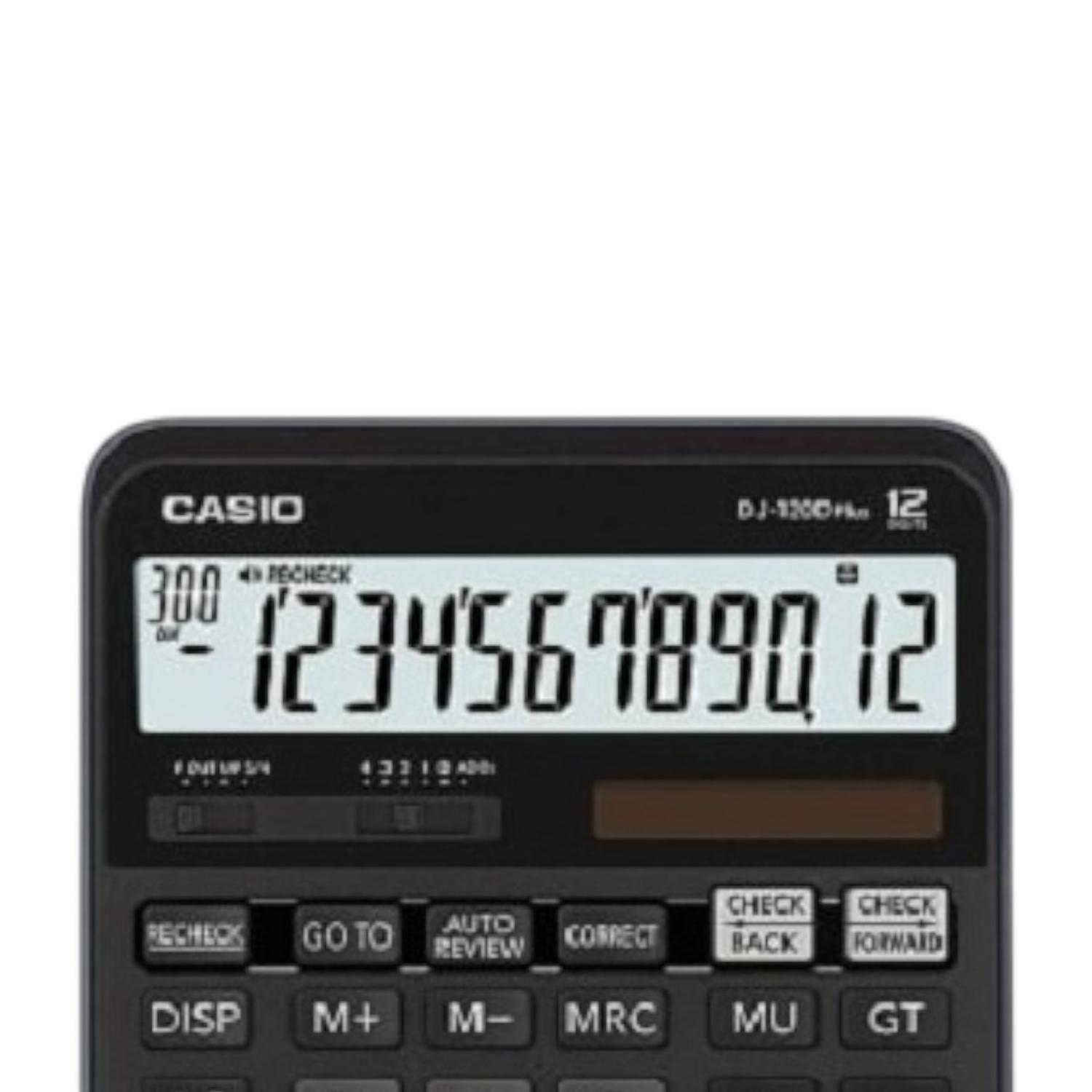 Calculadora Casio DJ-120DPLUS-WA-DPW-2