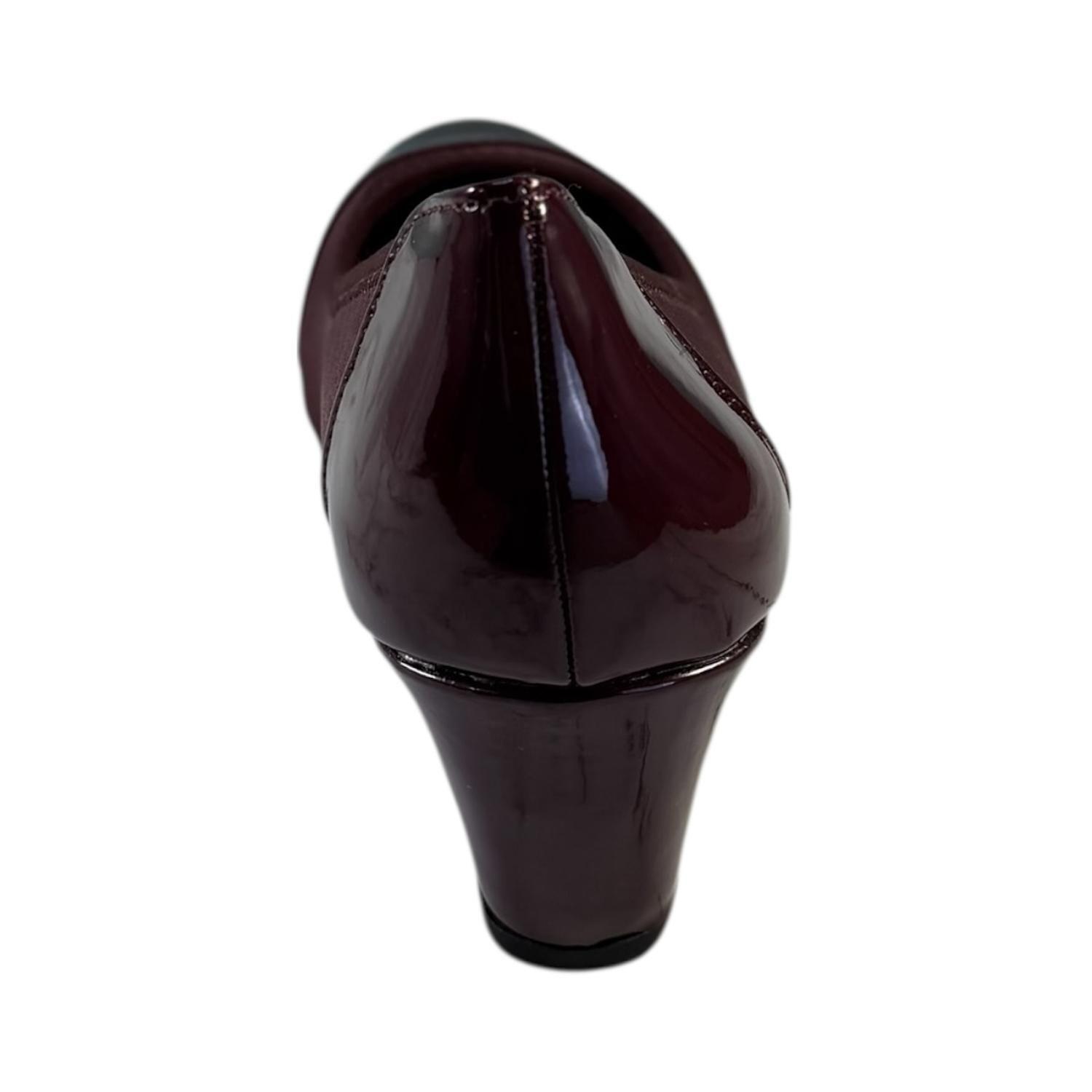 Mocasin Life Stride Juliana Stretch Rojo Mujer-5