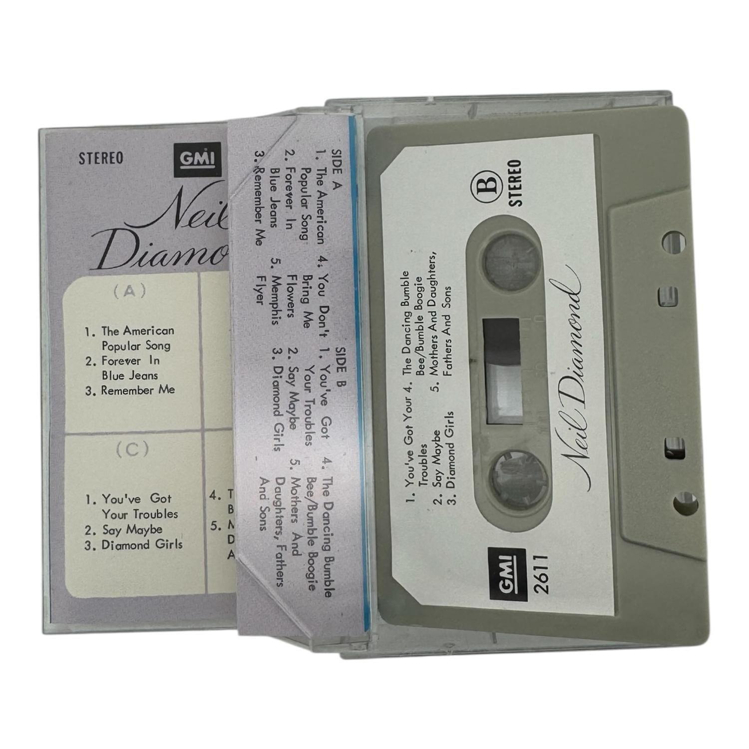 Cassette Neil Diamond The American Popular Song Nuevo-3