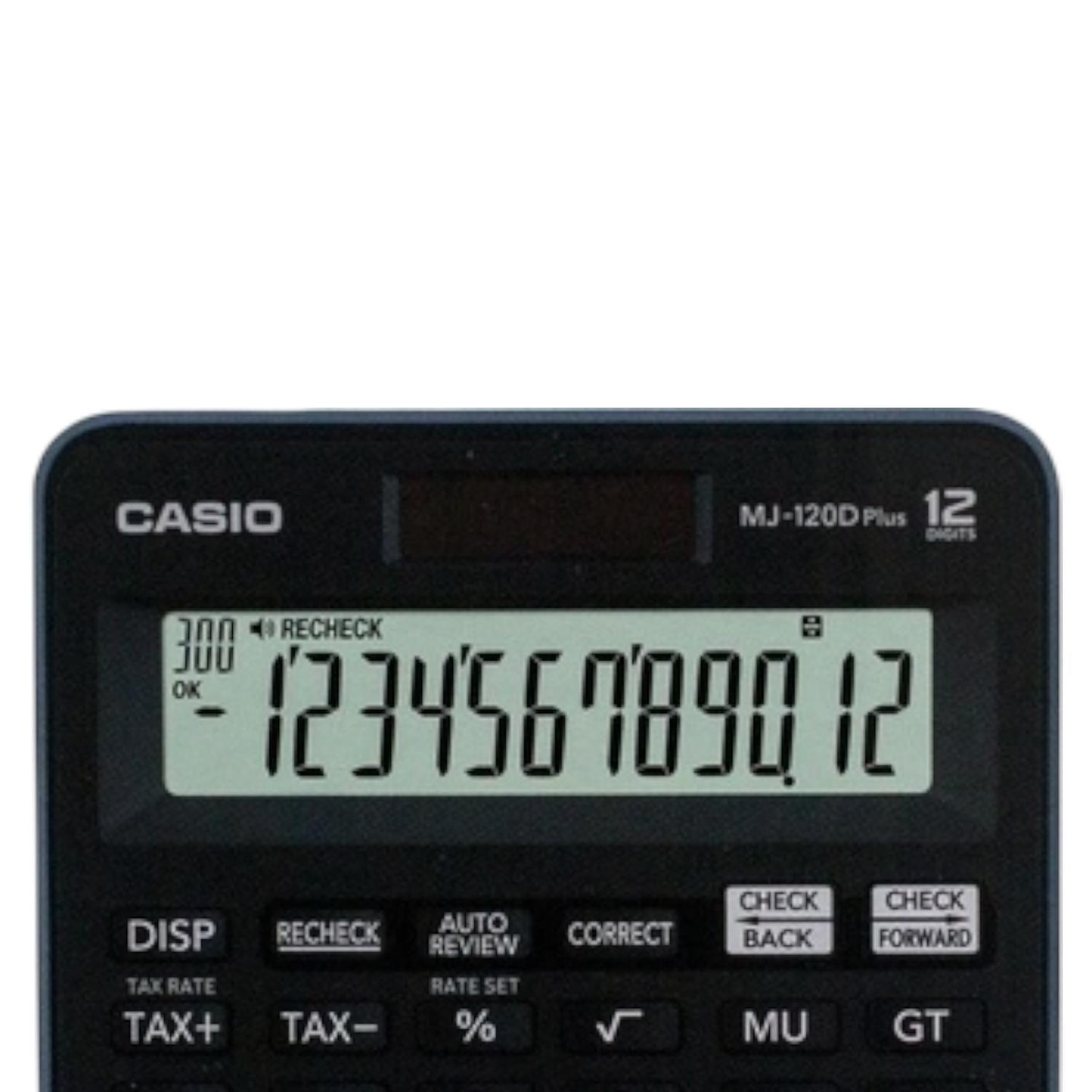 Calculadora Casio MJ-120DPLUS-BKWDPW-2