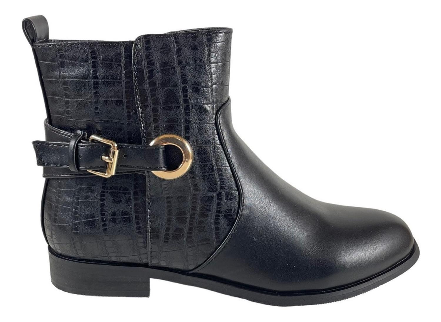 Botin Via Uno Negro 12082412-0