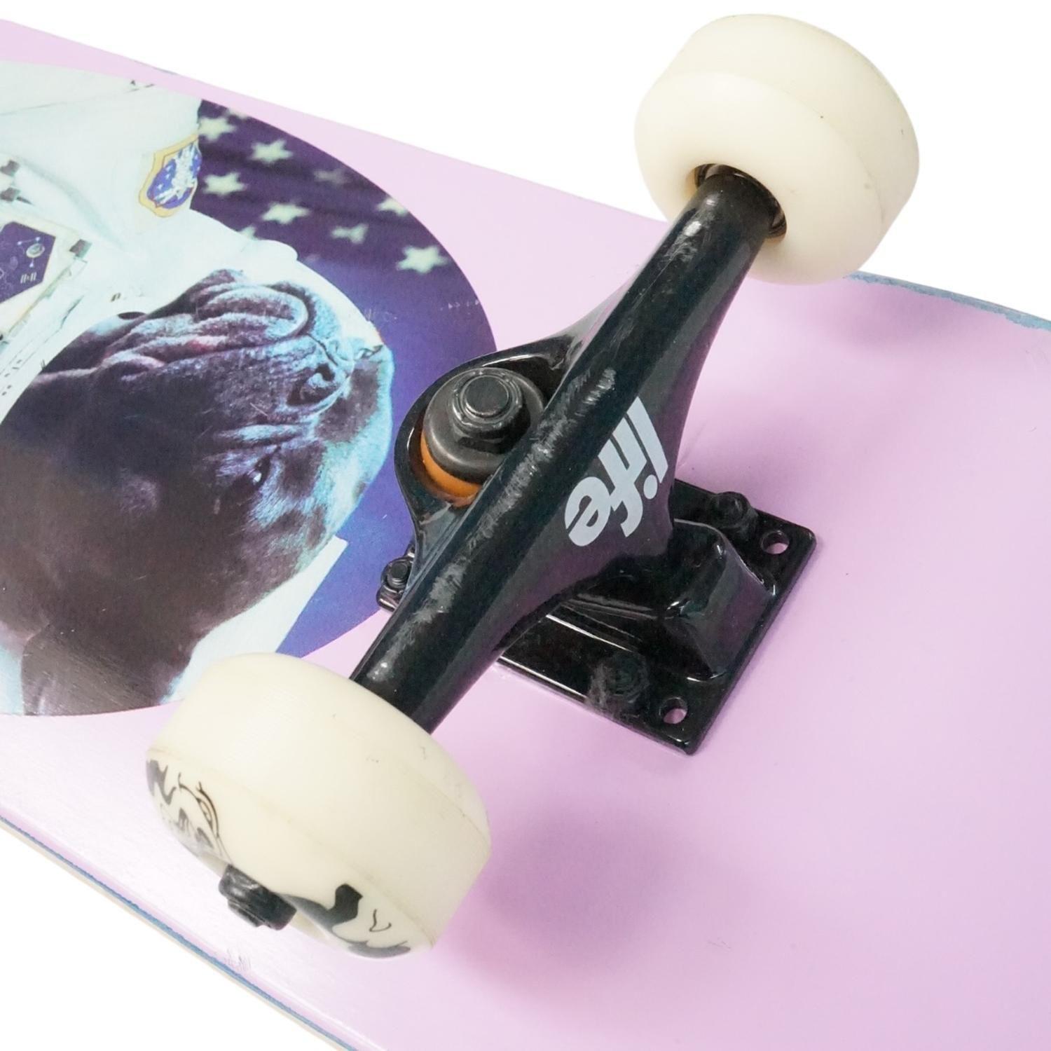 TABLA SKATE COMPLETO LIFE PRO - SPACE DOG 8.0”-2
