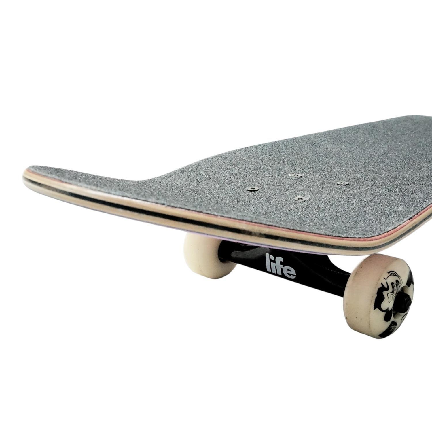 TABLA SKATE COMPLETO LIFE PRO - SPACE DOG 8.0”-4