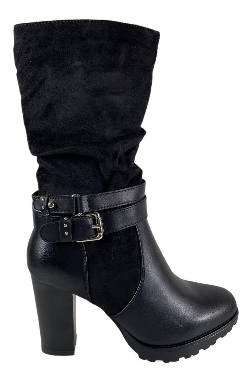 Botin Via Uno Negro 12018404-0