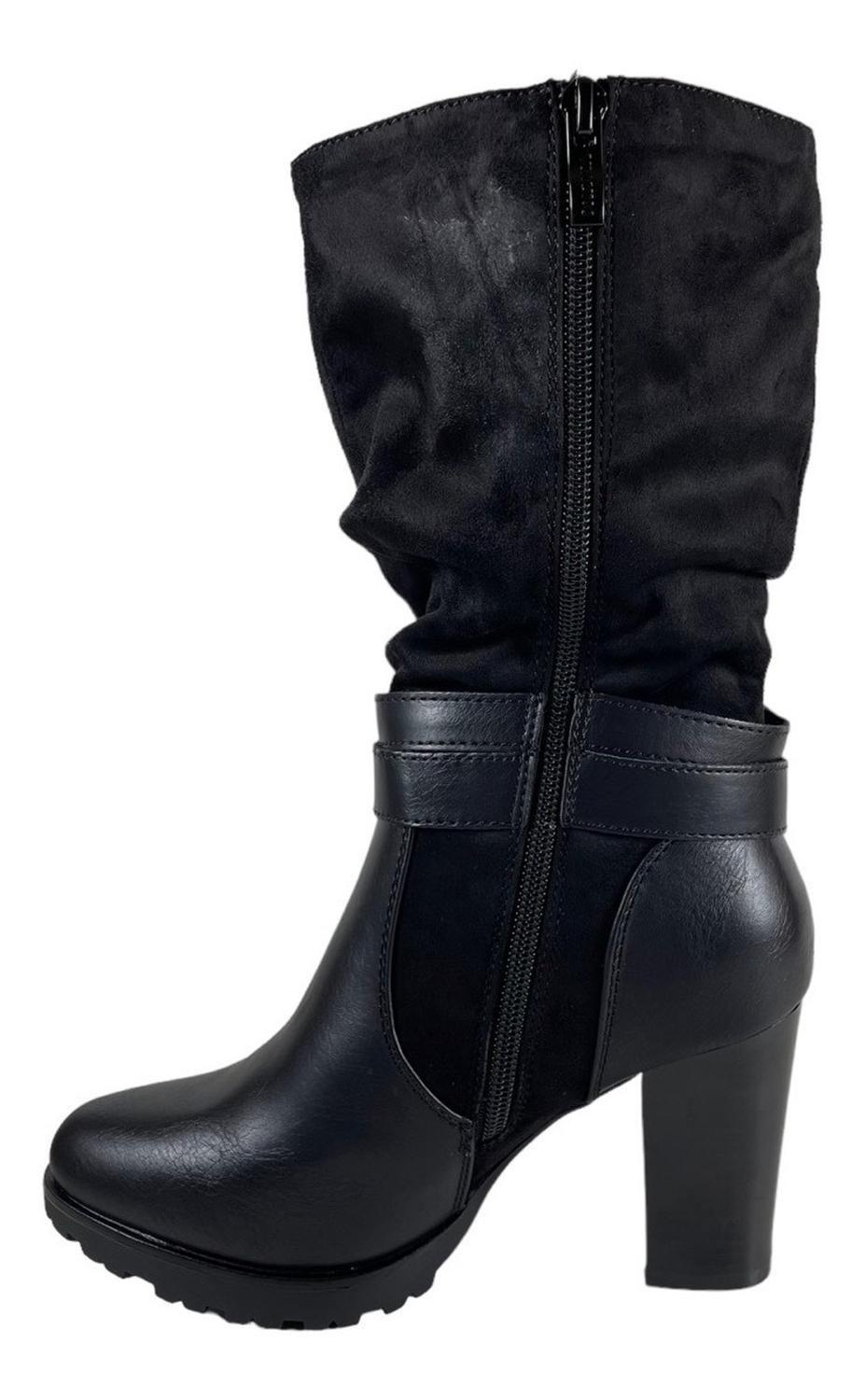 Botin Via Uno Negro 12018404-4