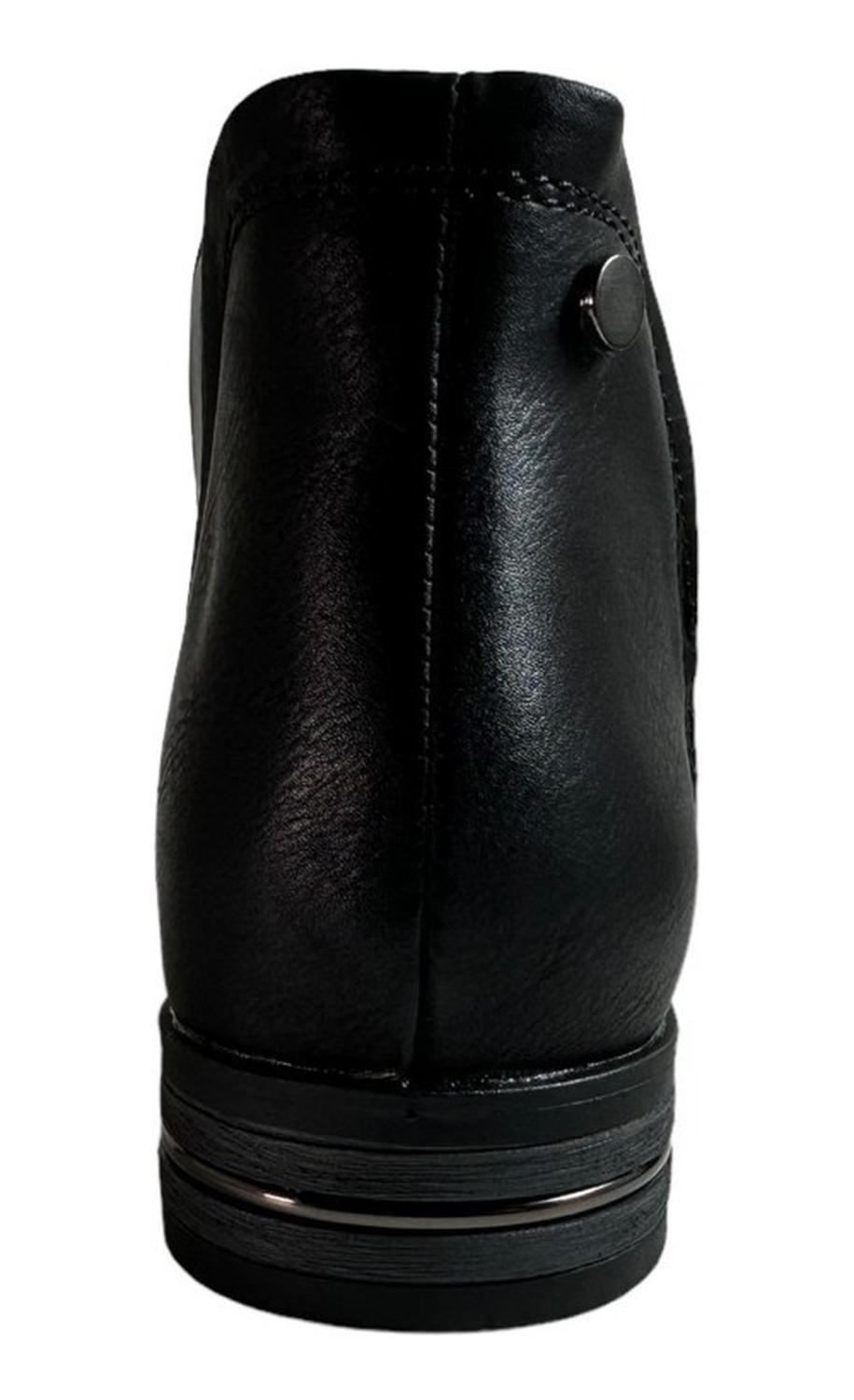 Botin Via Uno Color Negro 12082420-2