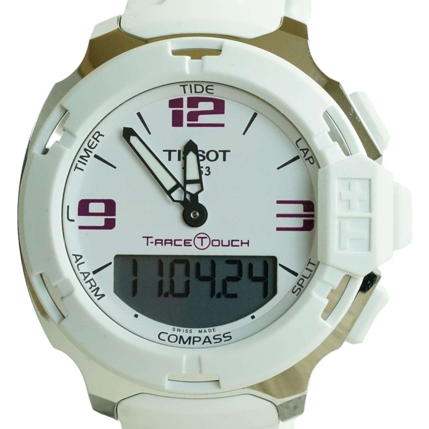 Reloj Tissot T-race Touch Esfera Blanca Unisex-2