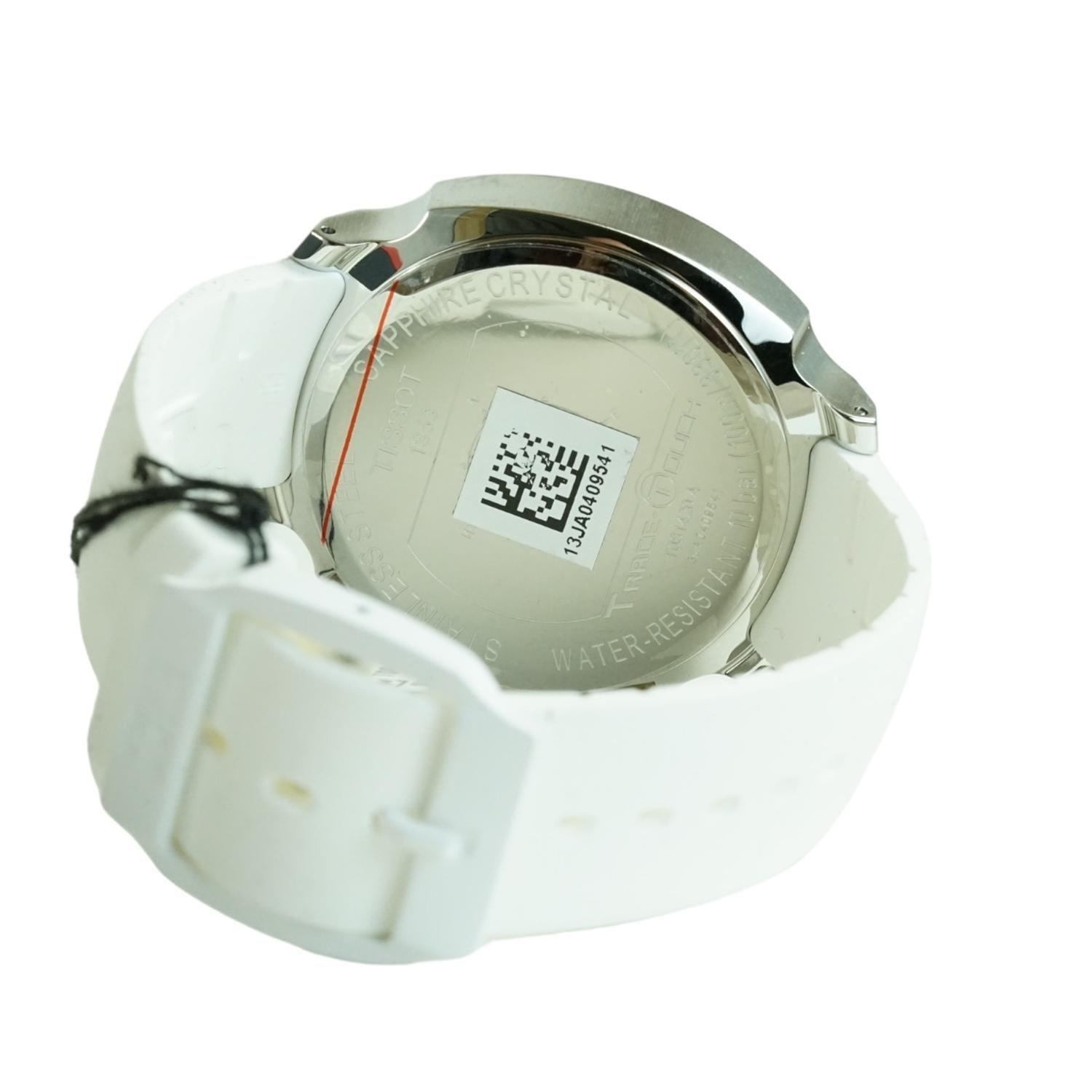 Reloj Tissot T-race Touch Esfera Blanca Unisex-3