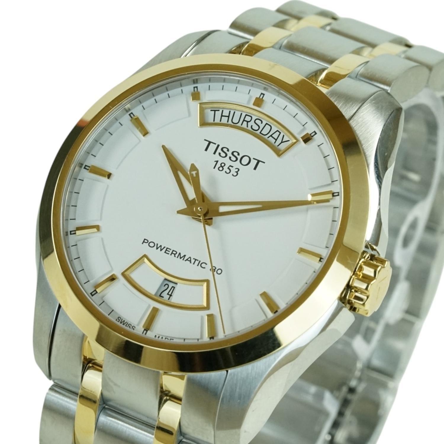 Reloj Tissot Couturier Powermatic 80 Day-date-3