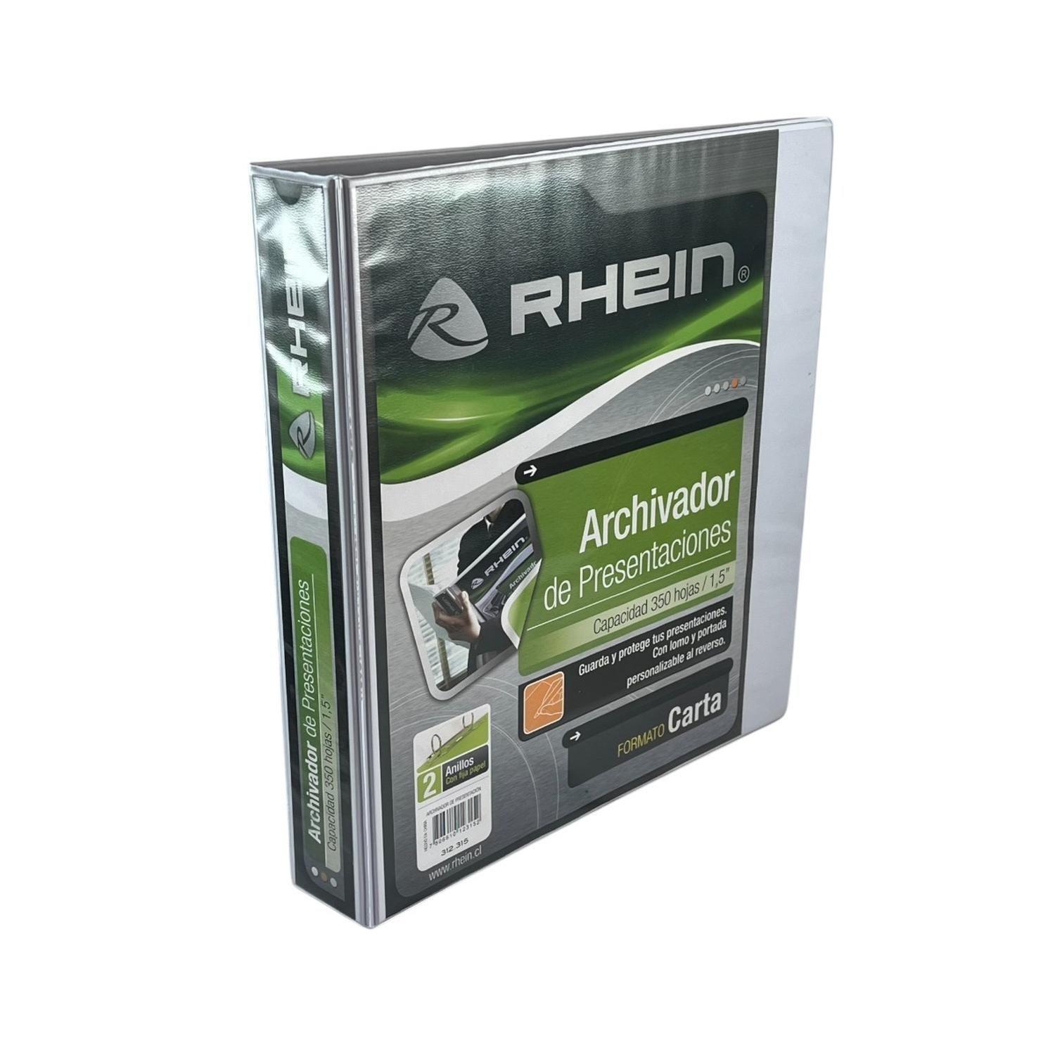 Flat para Archivador Rhein Carta Pack 50 Unidades-2