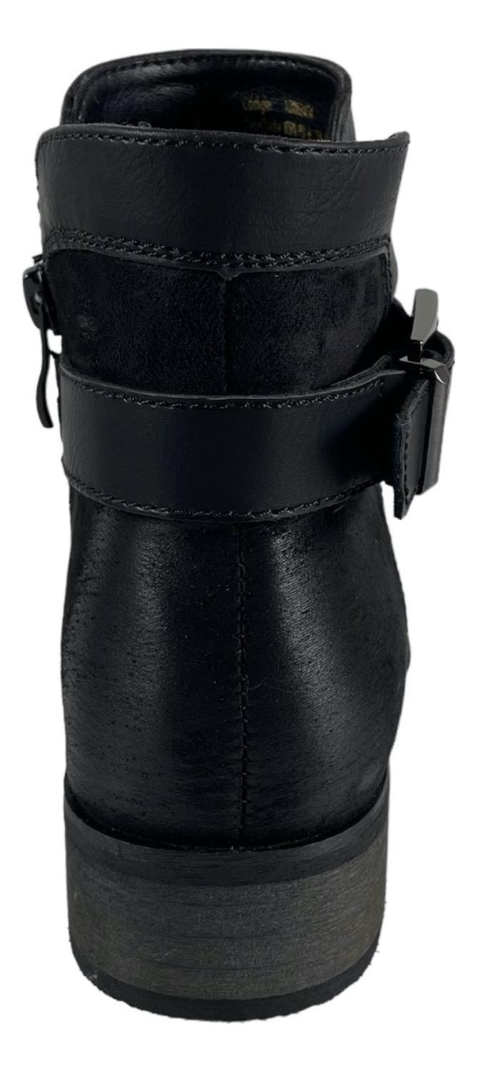 Botin Via Uno Color Negro 12082414-2