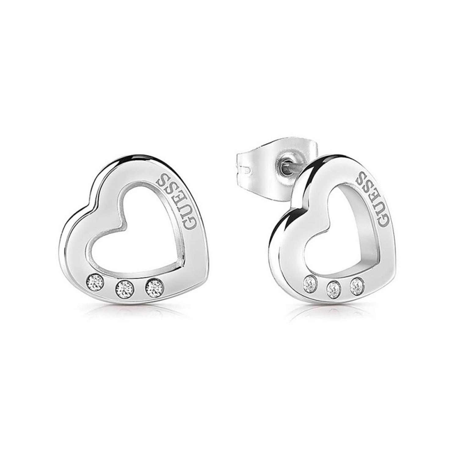 Pendientes De Aro Guess Hearted Chain-0