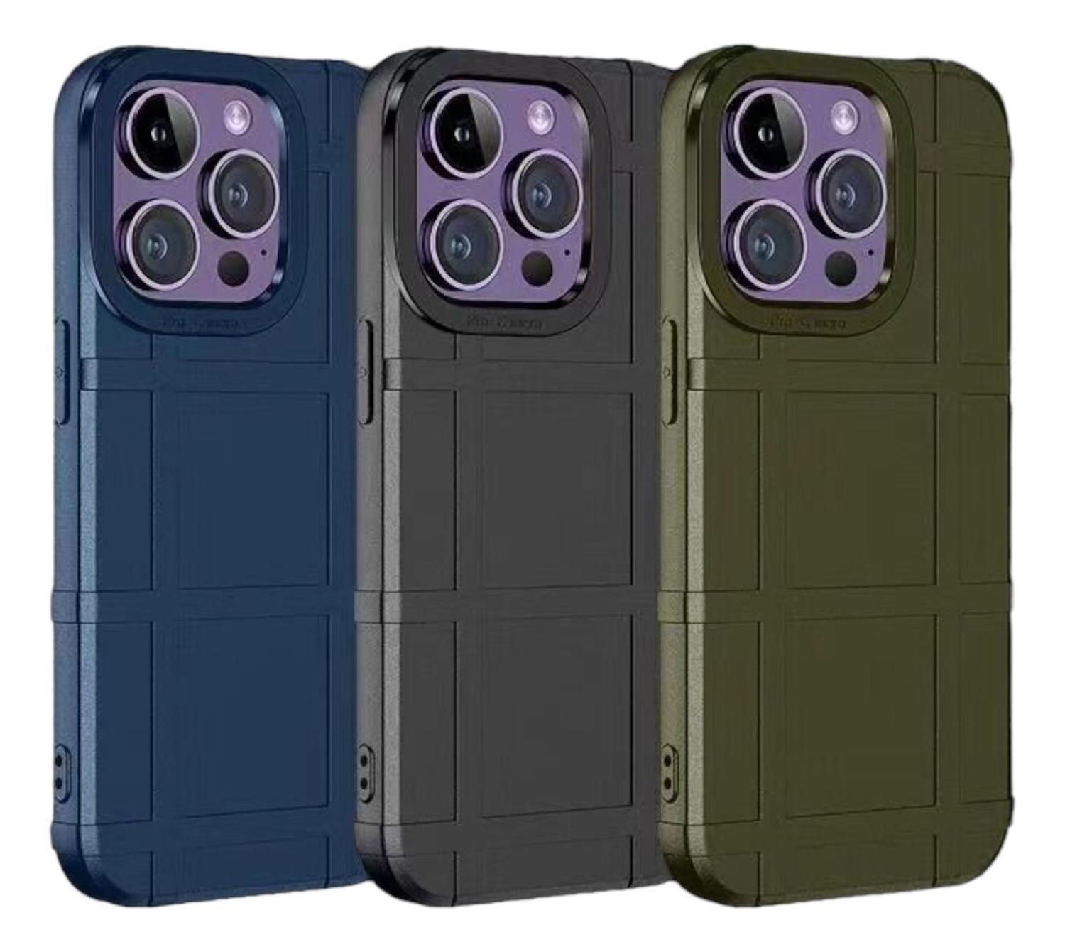 Carcasa Escudo Tpu Para iPhone 15 + Lamina Vidrio-2