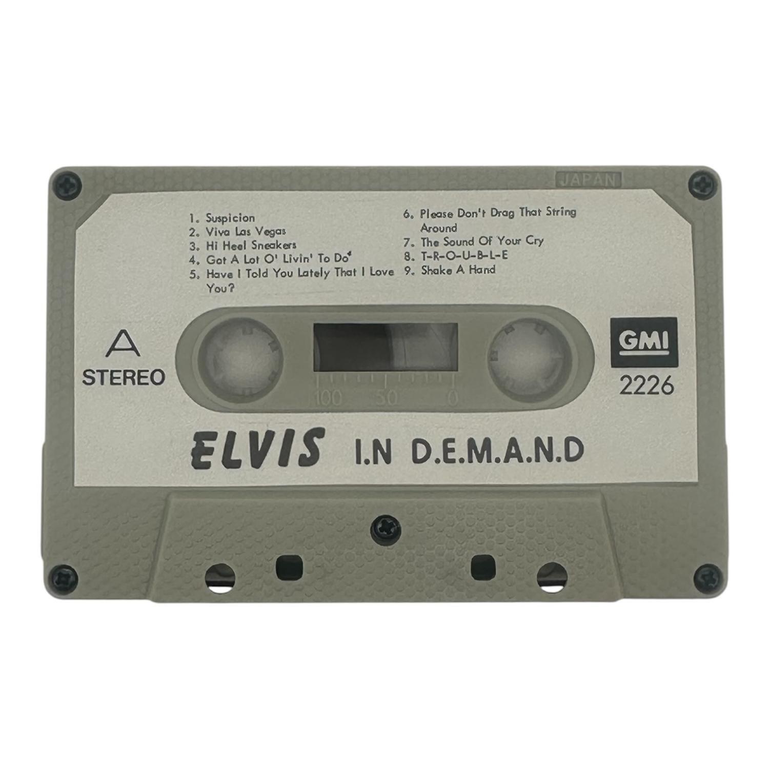 Cassette Elvis Presley In Demand Nuevo-4
