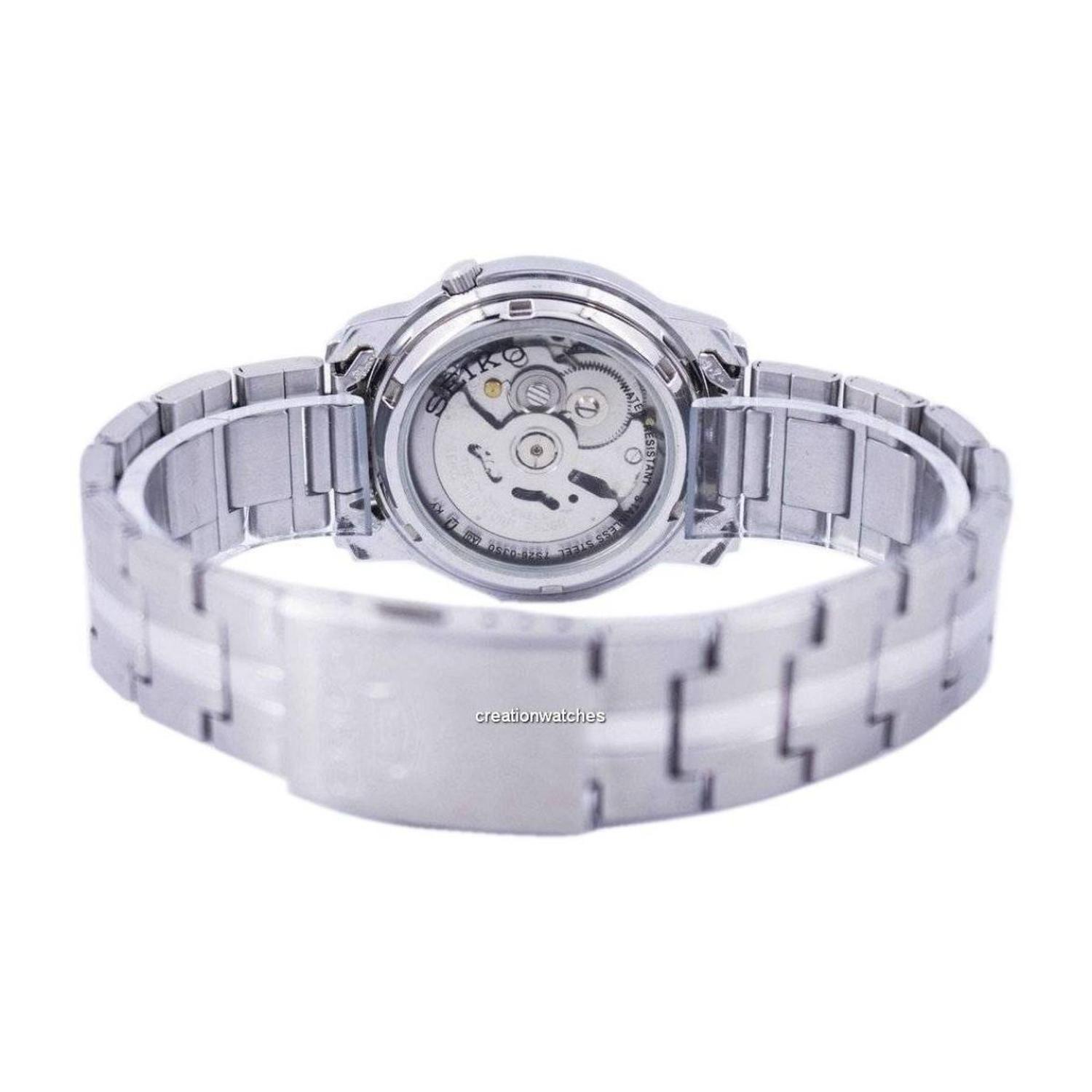 Reloj Seiko Automatico Esfera Negra SNKK71-2