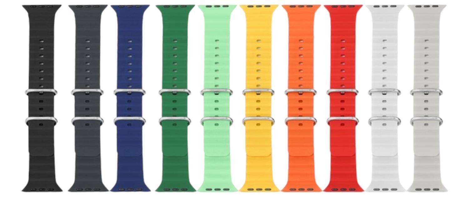 Correa Reloj Silicona Para Apple Watch Todas Las Medidas-5