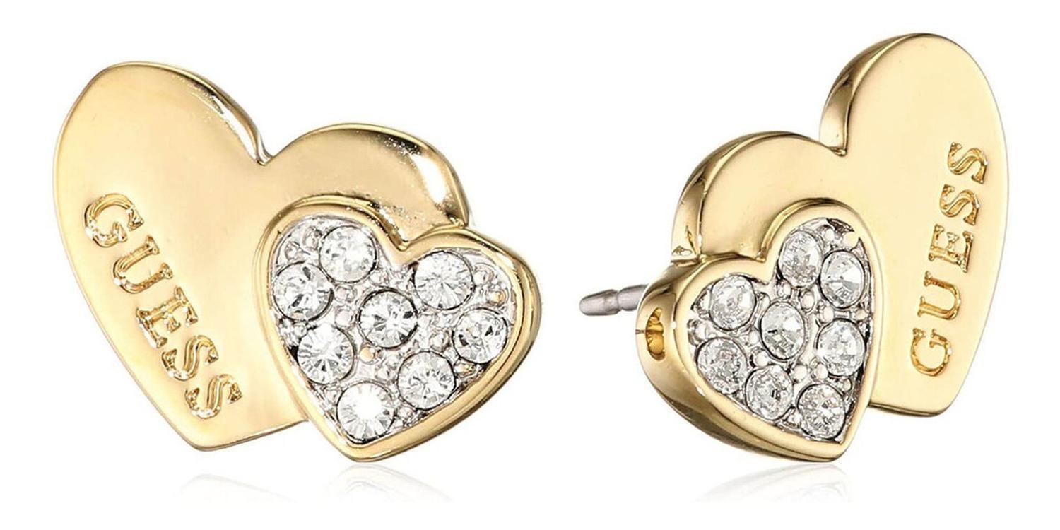 Pendientes De Aro Guess Me & You Boleta-0