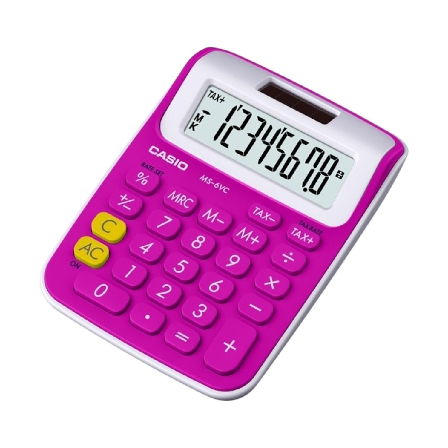 Calculadora Casio MS-6VC-RD-2