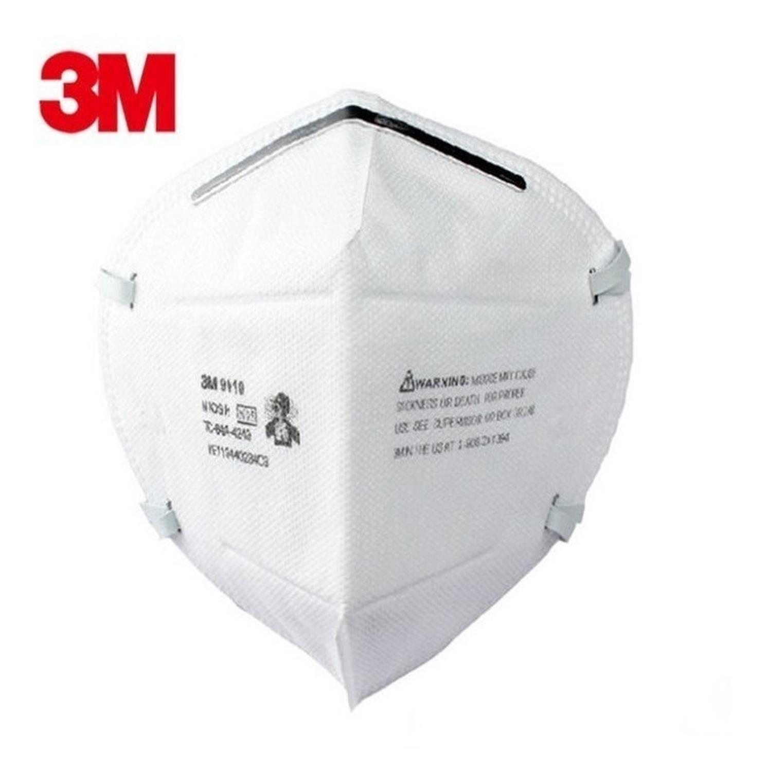 Caja 50 Mascarillas 3m N95 9010 Selladas Individualmente-1