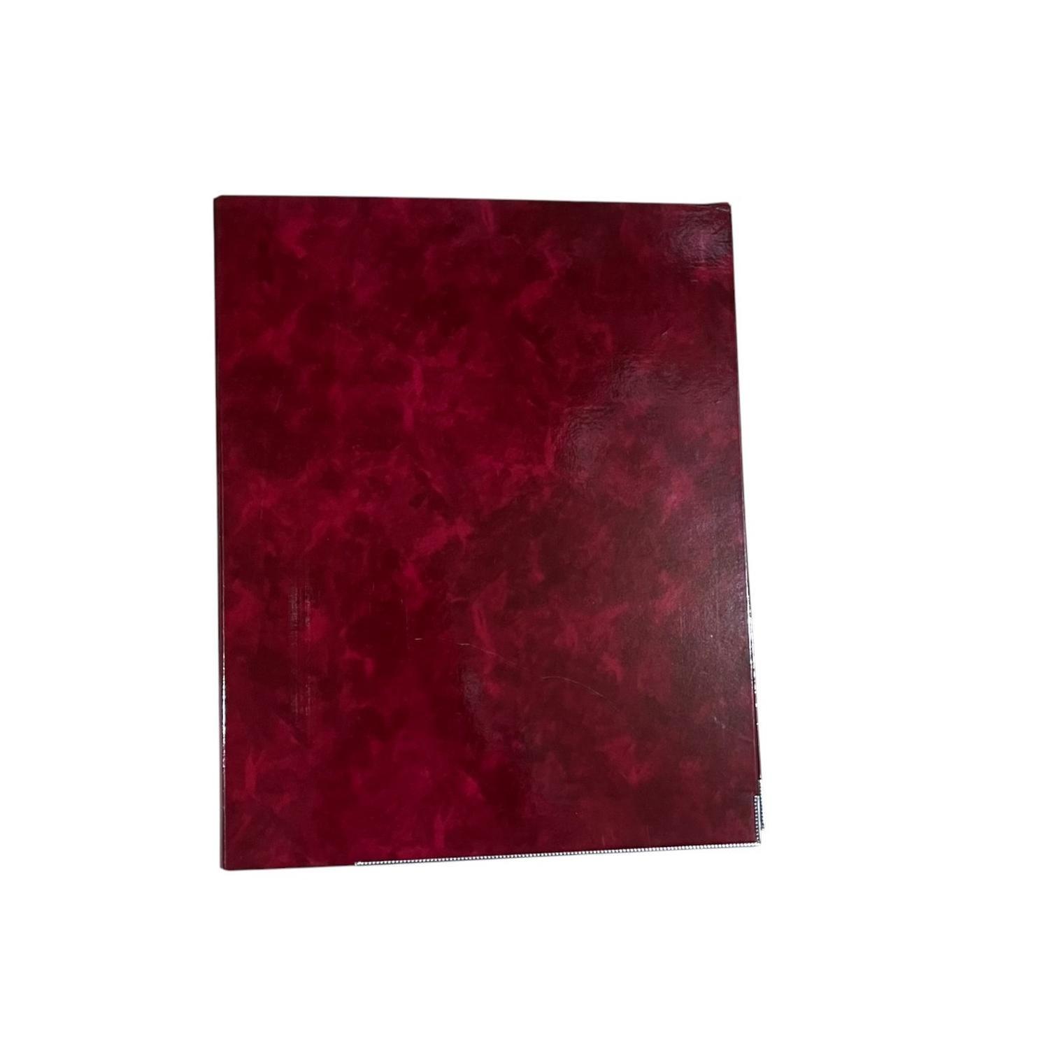 Flat para Archivador Rhein Ancho Burdeo Pack 50 Unids-3
