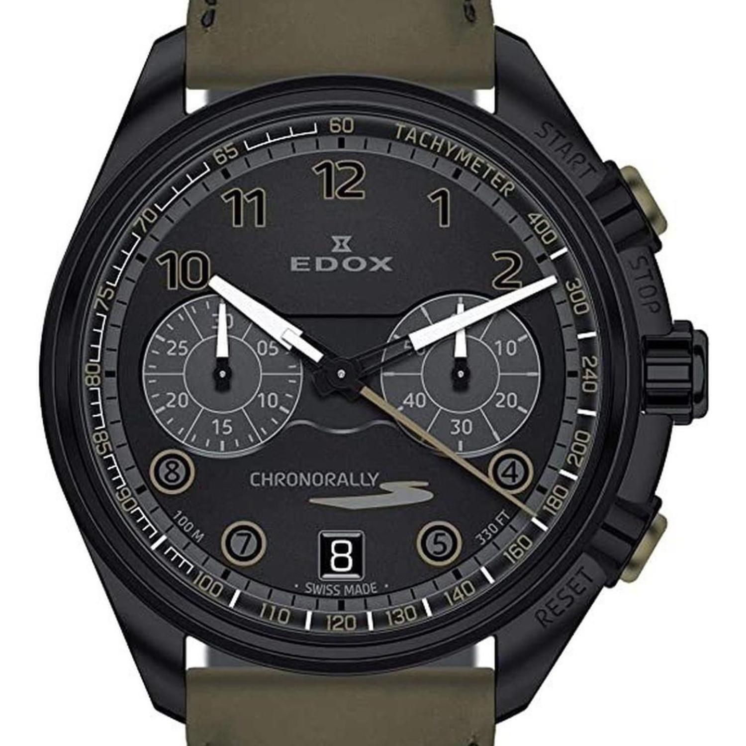Reloj Edox Chronorally Cronografo-0