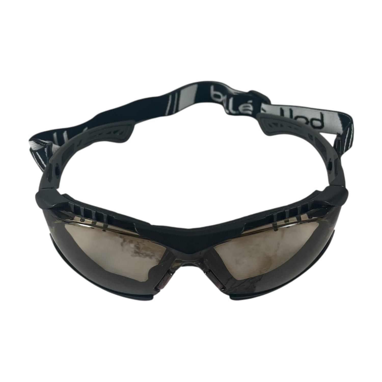 Lentes de Seguridad Bolle Rush+ Gris con Correa Ensamblada-3