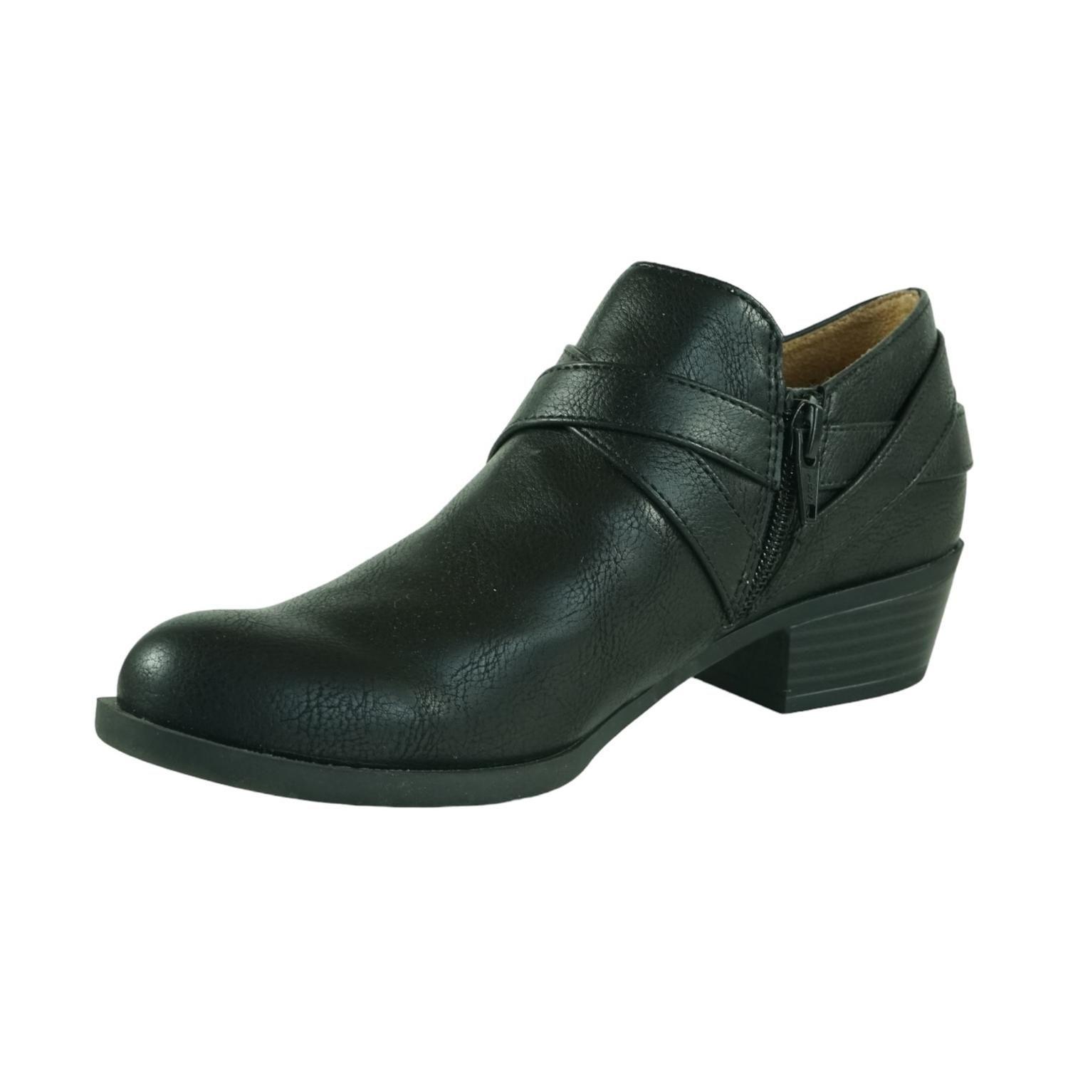 BOTIN LIFE STRIDE ADLEY NEGRO MUJER-2
