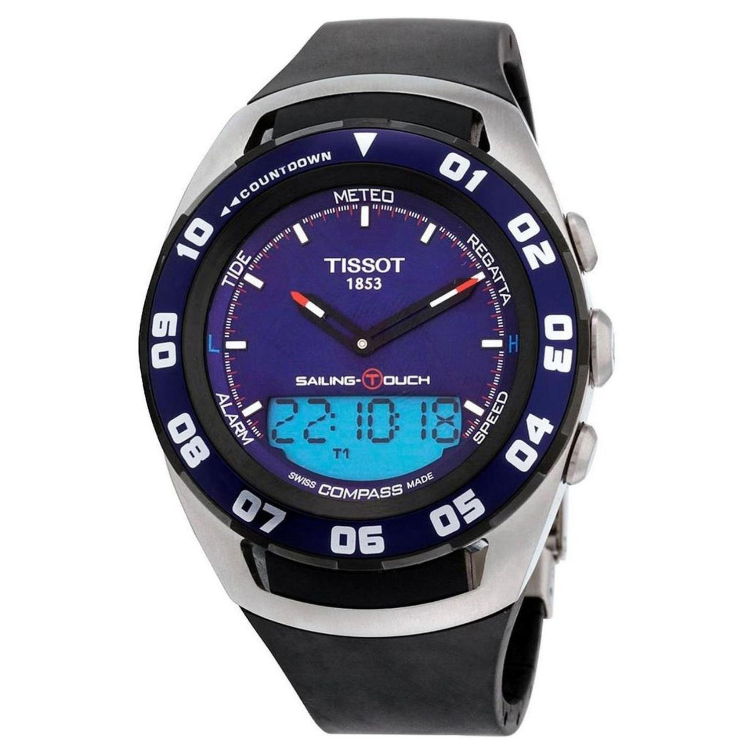 Reloj Tissot Sailing Touch Esfera Azul Hombre-1