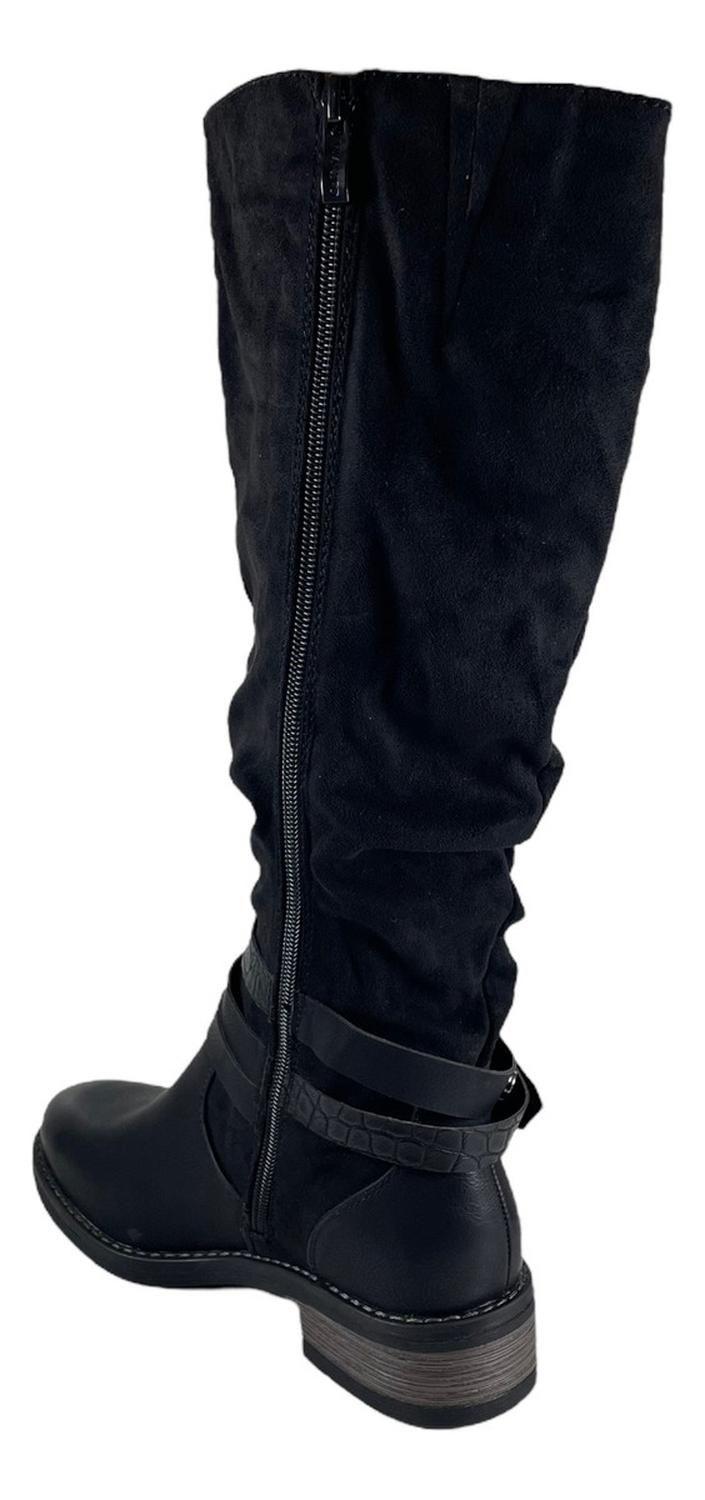 Bota Mujer Via Uno 12082309 Cuero Pu-3