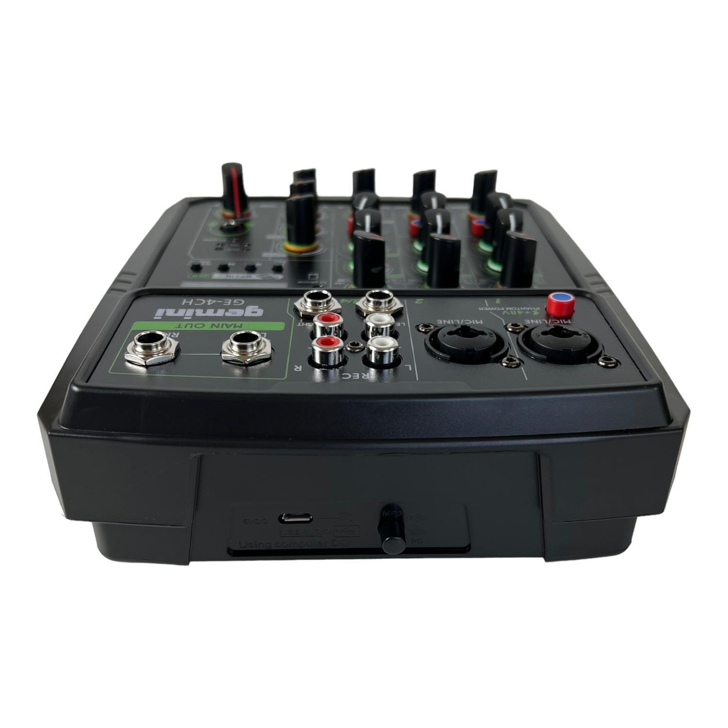 Mezclador de 4 canales Gemini GE-4CH-2
