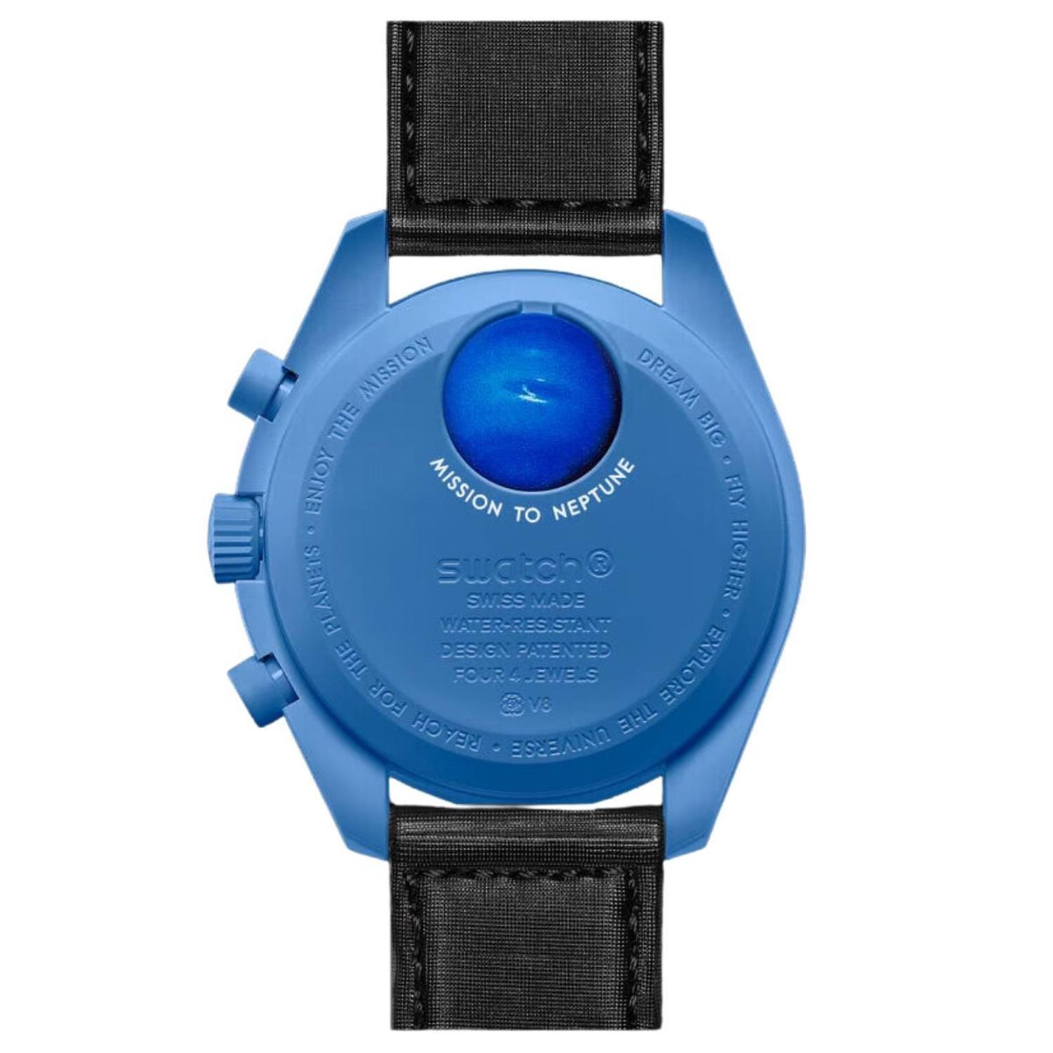 Reloj Swatch Omega Moonswatch Neptune-2