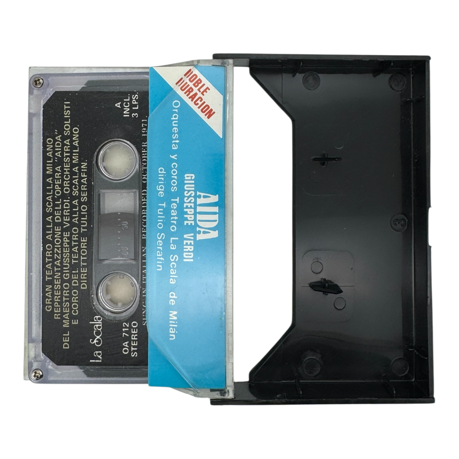 Cassette Opera Aida Giuseppe Verdi La Scala Nuevo-3