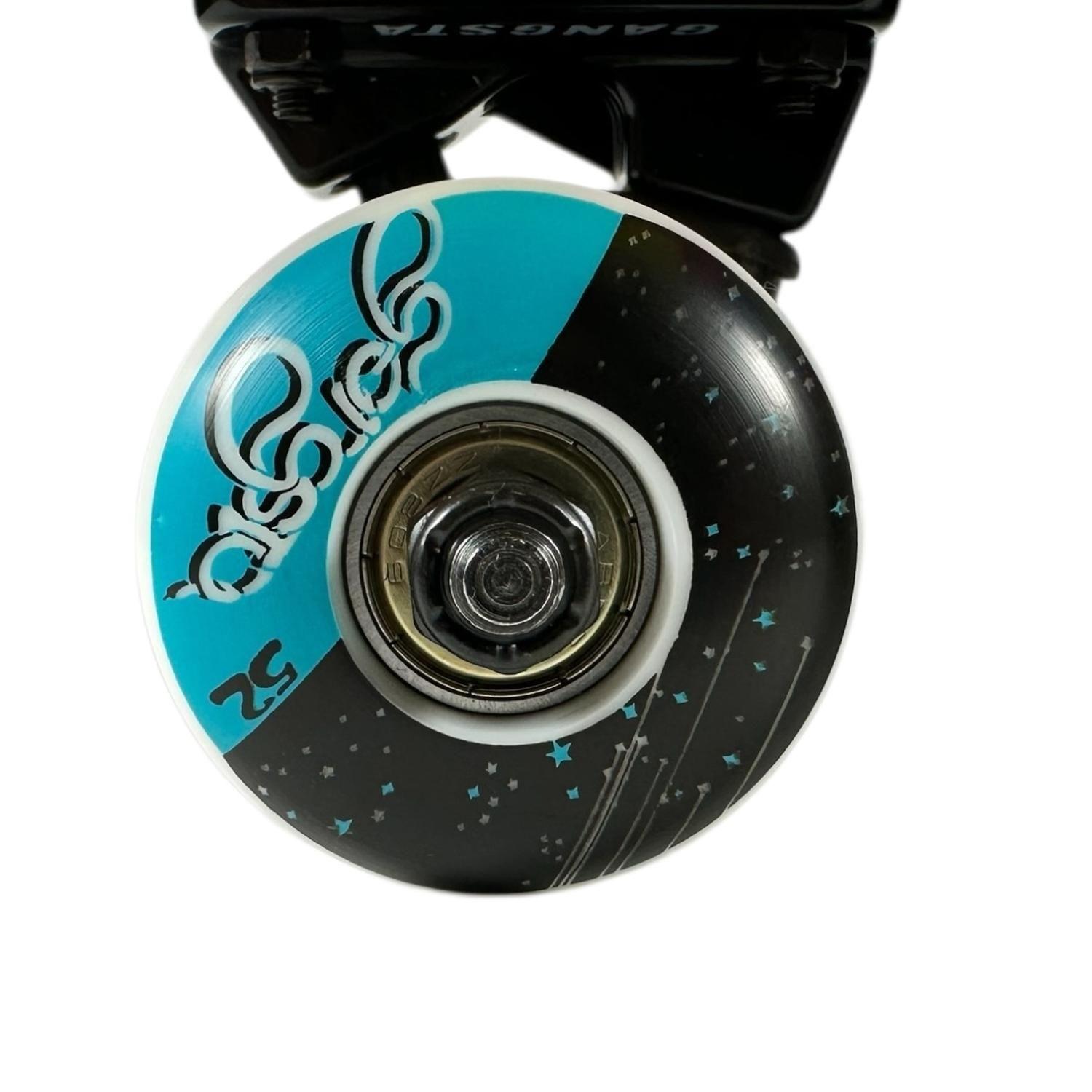 Skate Patineta Gangsta Kid Curved 7.25 Completo Armado-2